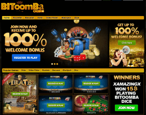 bitoomba home page